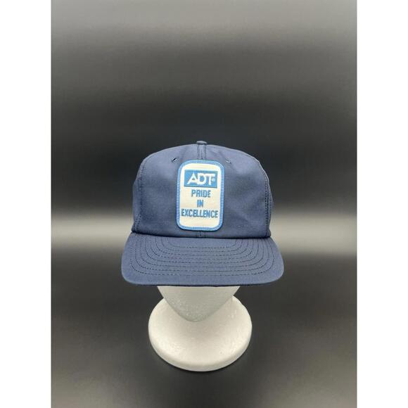 Vintage ADF Pride In Excellence Trucker Hat USA Made Snapback Adjustable Cap - Picture 1 of 6